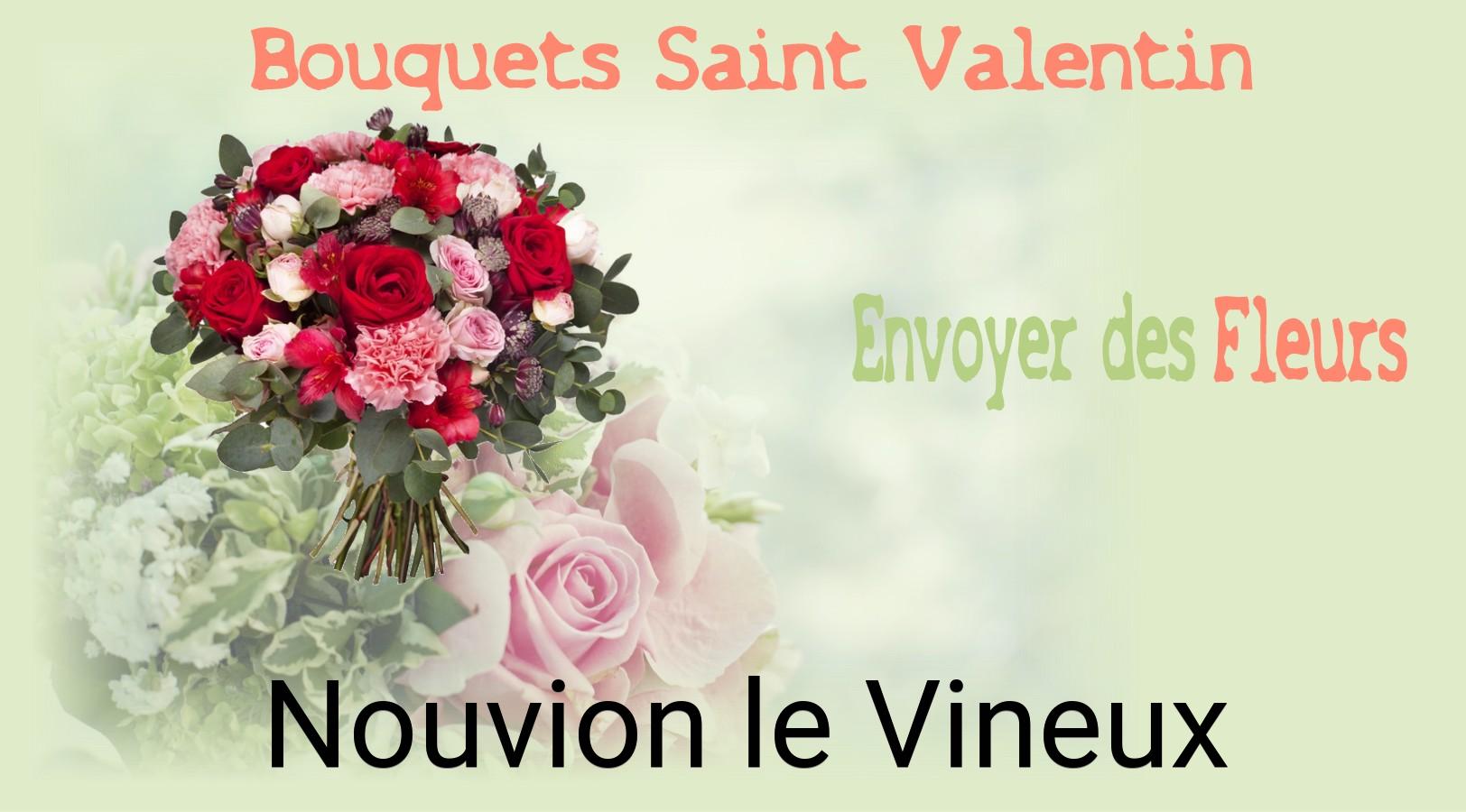 Roses de Saint-Valentin livrées à Nouvion-le-Vineux